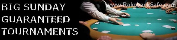 Big Sunday Guaranteed Tournaments
