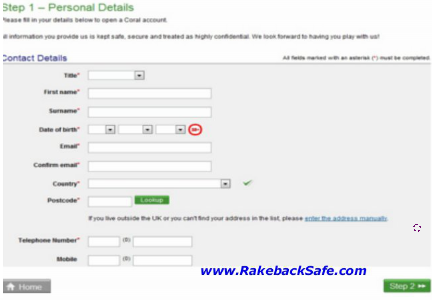 Coral Signup Form