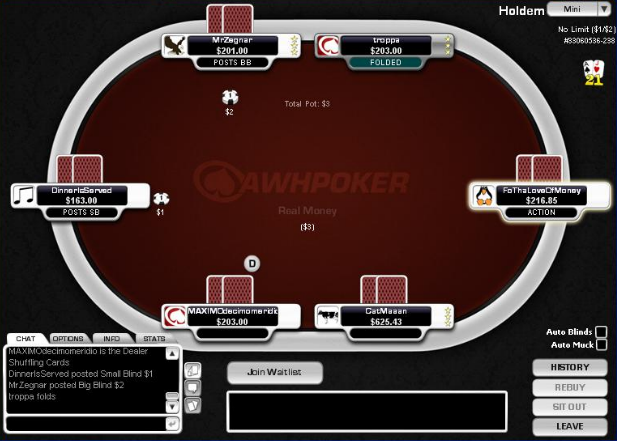  AWH Poker Table