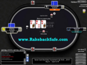 Black Chip Poker Table Screenshot