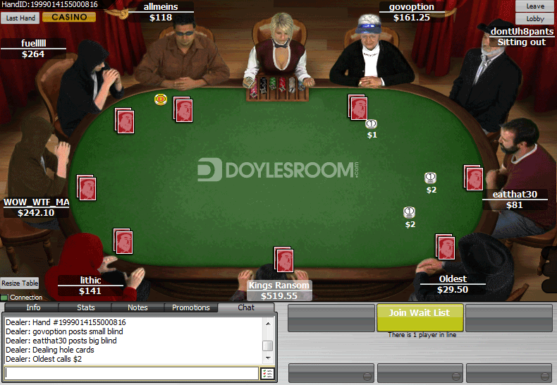 Doyles Room Table